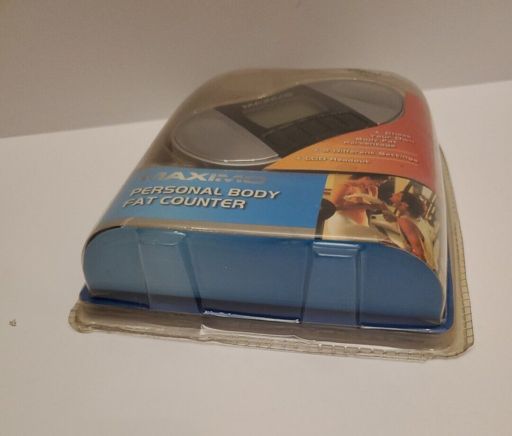 Handheld Body Fat Analyzer 8 User Memory Maximo Concepts Sakar