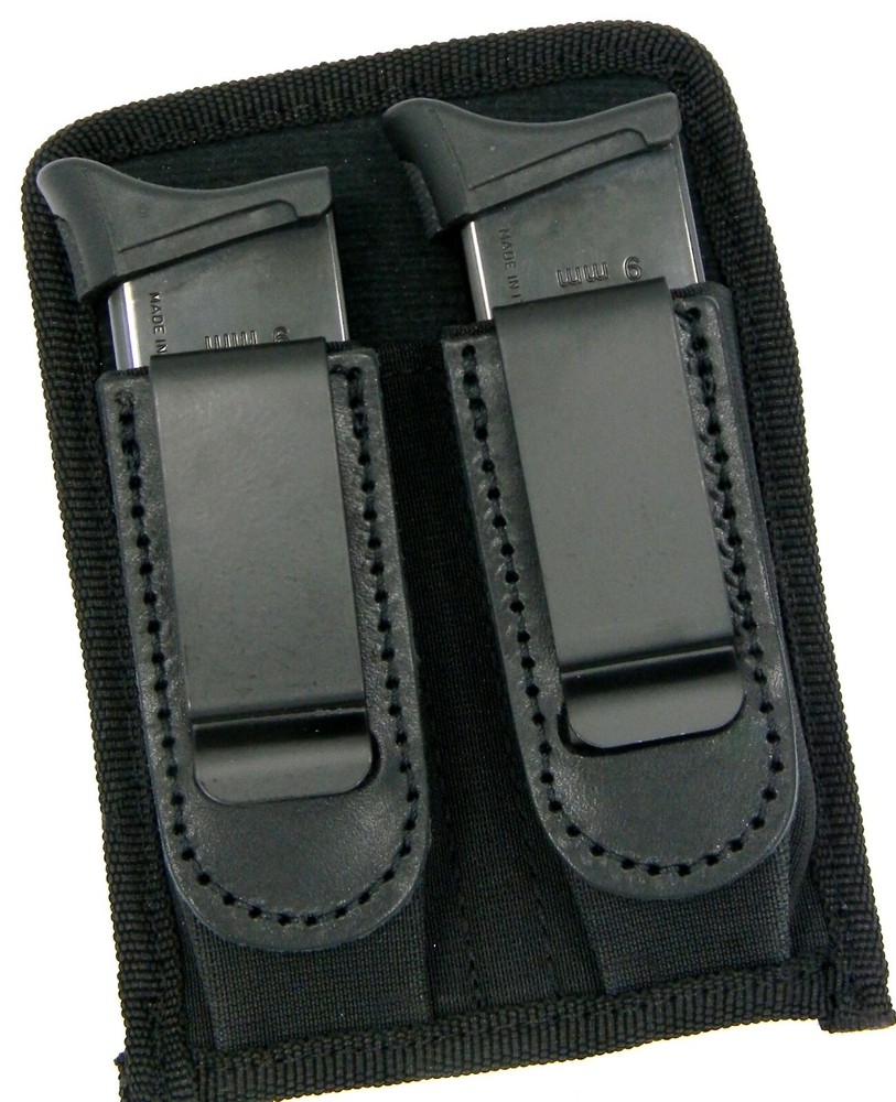 NEW Inside Pants Concealment SINGLE & DOUBLE STACK Magazine Carrier Pouch