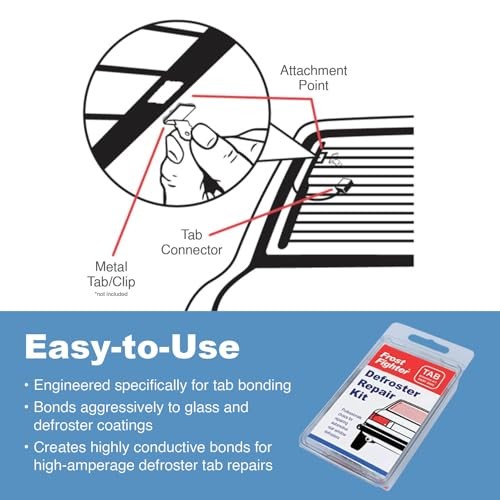 Rear Window Defroster/Defogger Tab Bonding Repair Kit 2000 FF 2000