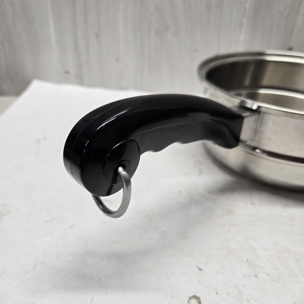 Saladmaster 8” Strainer/Steamer Insert Stainless Steel With Handle