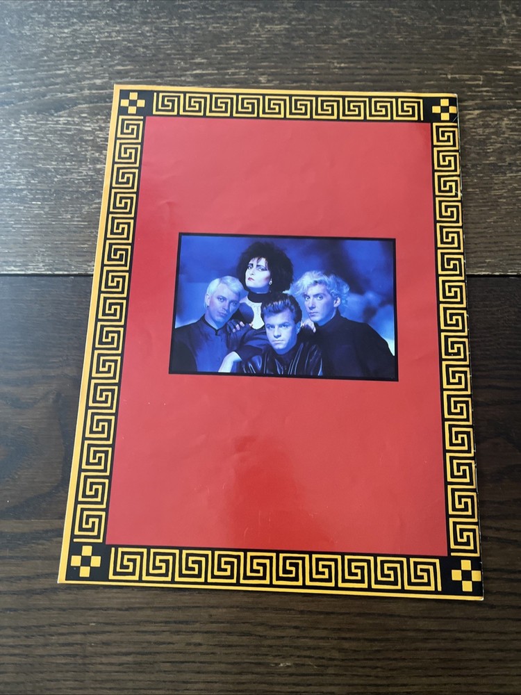 Siouxsie & the Banshees MCMLXXXV UK tour program