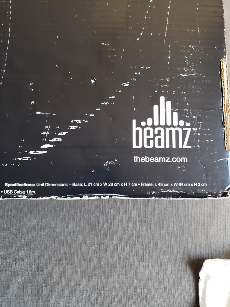 Beamz C6 Interactive Music Creator With Laser Beam - Complete Set Up!
