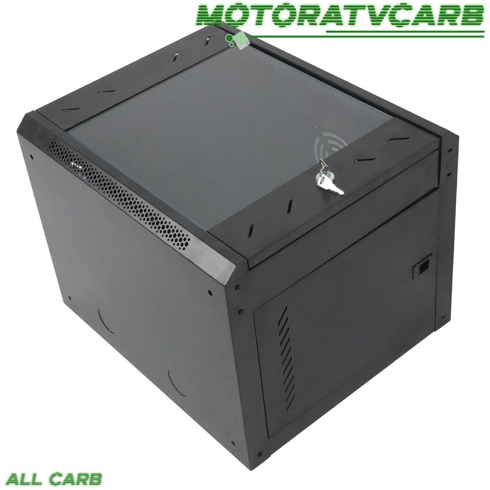 ALL-CARB 1 × 9U Server Rack Enclosure Maximum depth 15.5" wall mount network