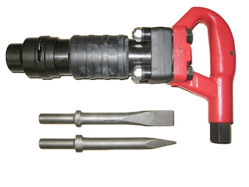 Pneumatic Air 4 Bolt Chipping Hammer CH2RRD + 2 Bits