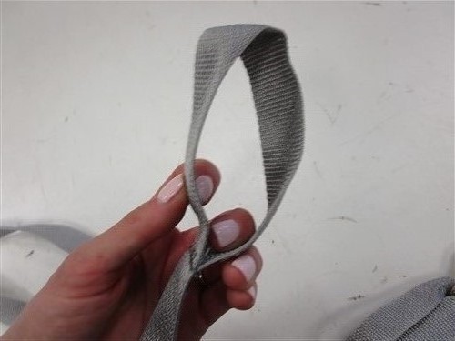 BIMINI STRAP GRAY 4' X 1" MARINE BOAT