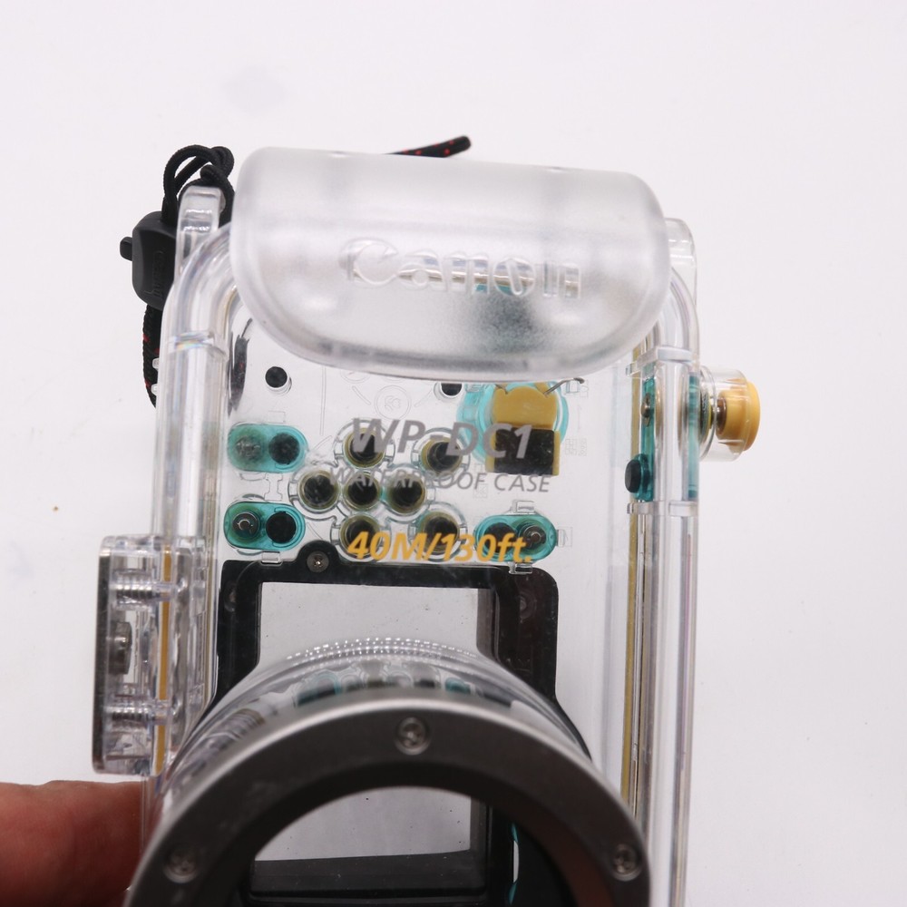 Canon WP-DC Underwater Waterproof Camera Case For Canon PowerShot S80