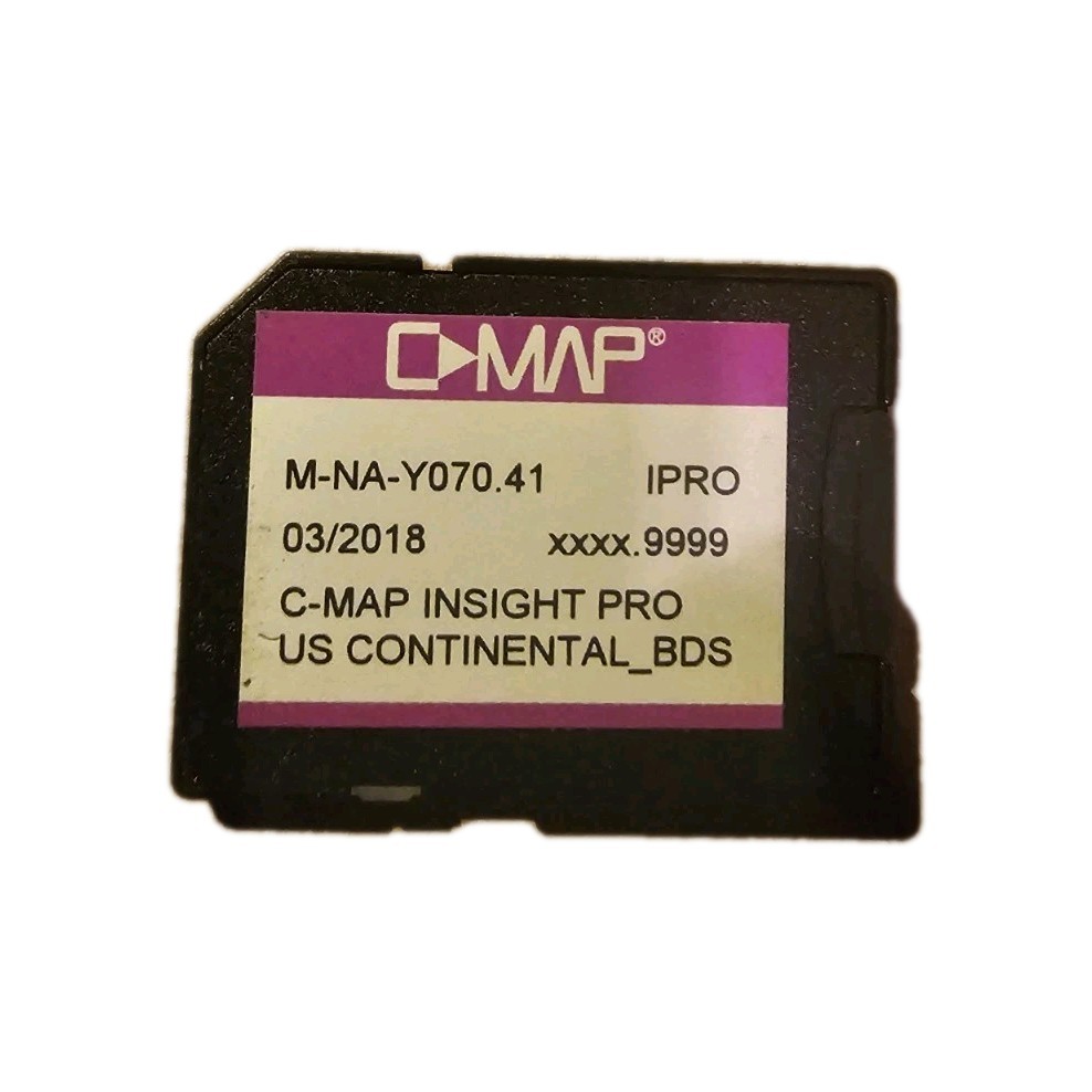 C-MAP Insight PRO N+ SD/MSD Card M-NA-Y070.41 US Continential_BDS Lakes Rivers