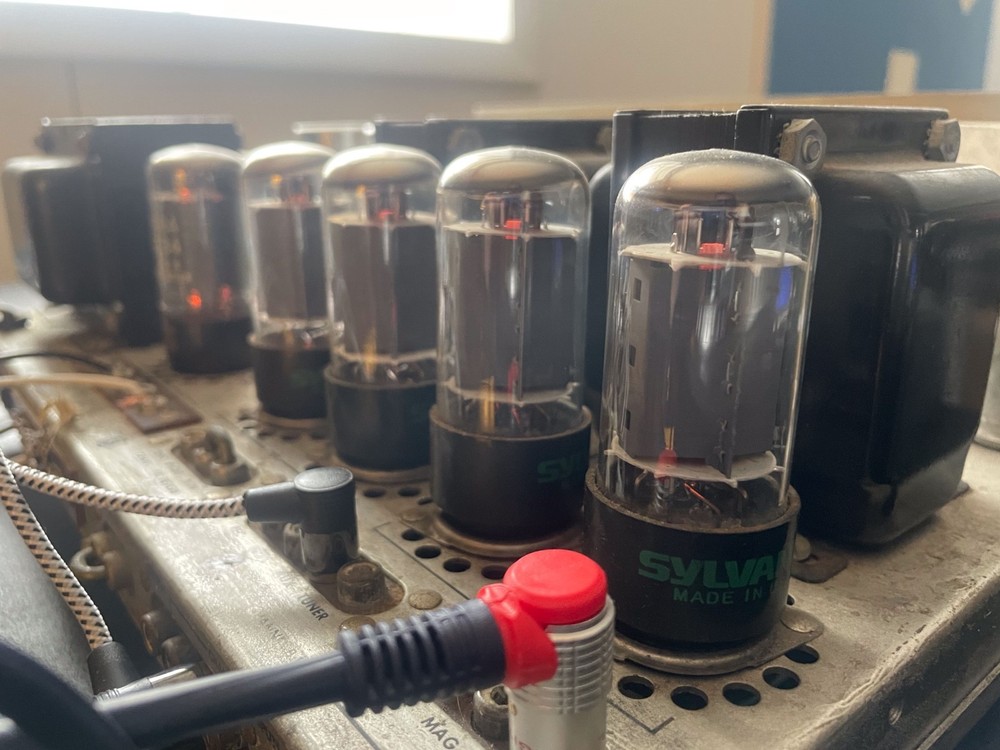 FISHER X-101B INTEGRATED AMPLIFIER restored and working!