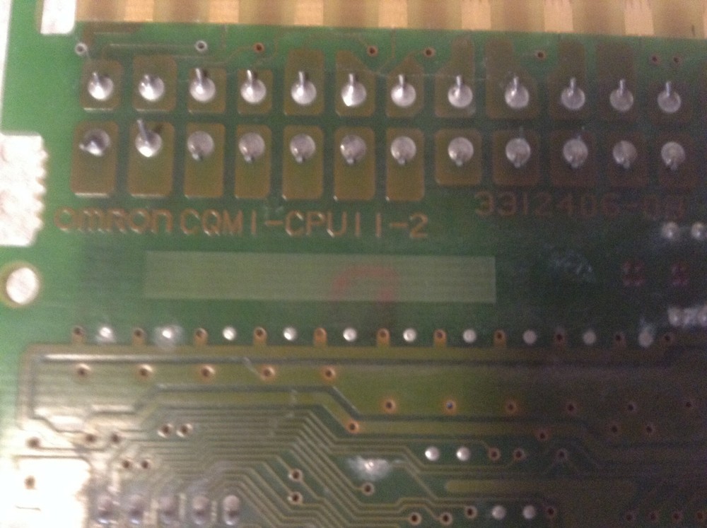 Omron CQM1-CPUII-2 Board