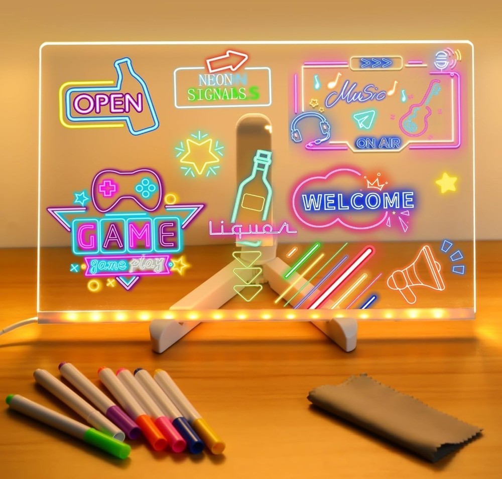 Large LED Light Drawing Board (11.8"W x 7.9"H)