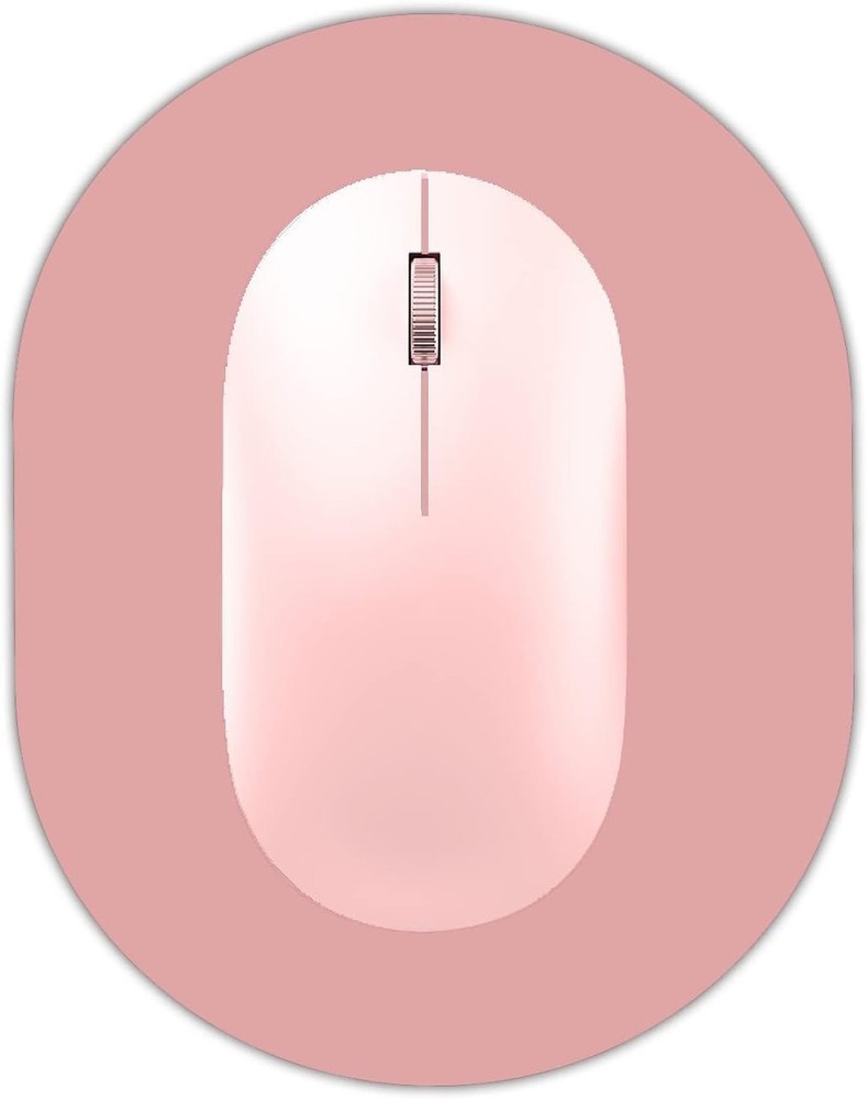 Small Mouse Pad, Mini Mouse Pad, Portable Waterproof with Anti-Slip Base,Pink...