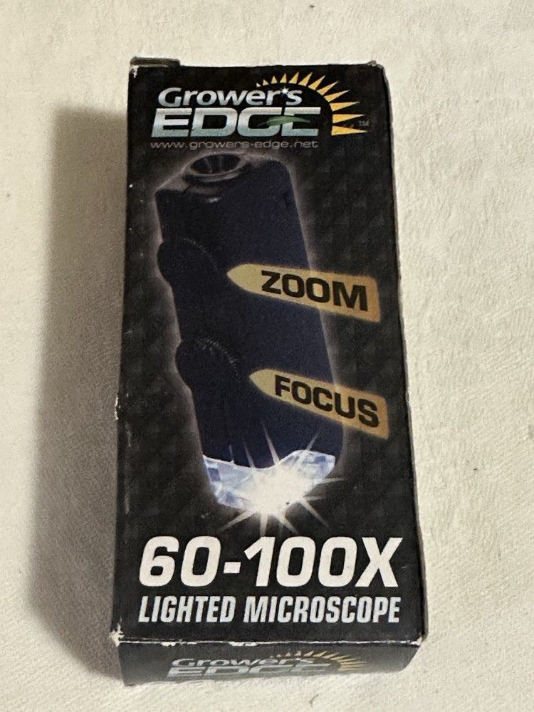Growers Edge Lighted 60 100x  Microscope