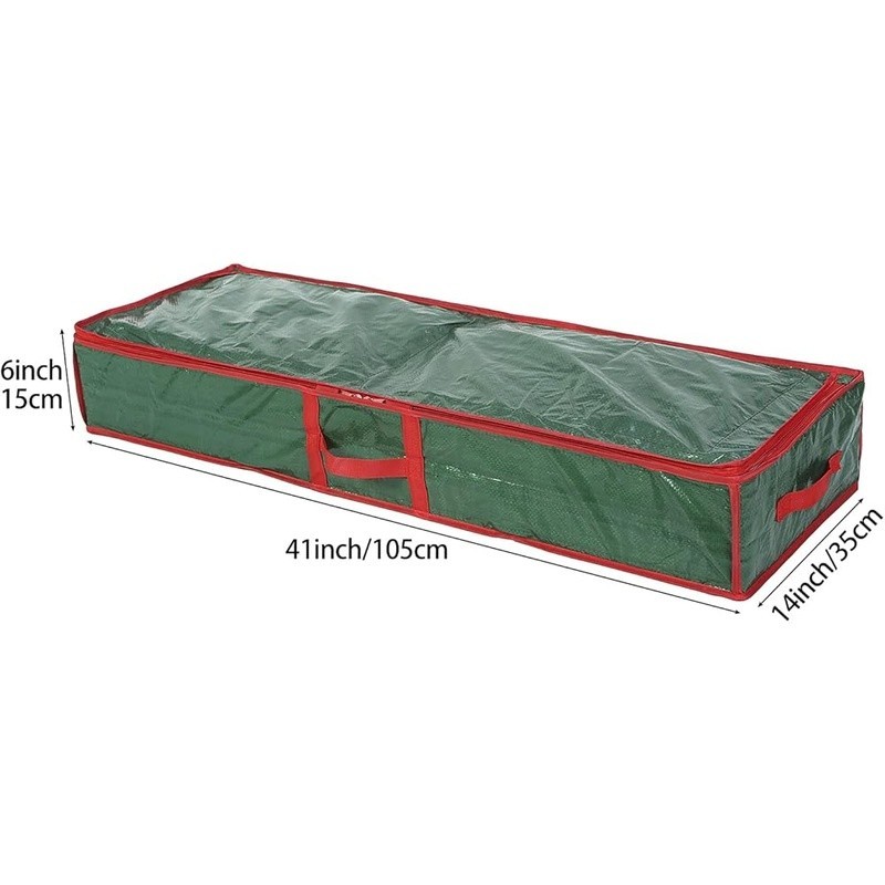 Underbed Gift Wrap Organizer Wrapping Paper Storage Container Holds 20 Rolls