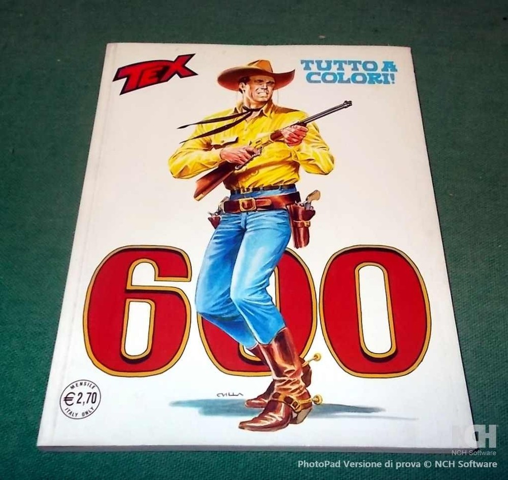 TEX No. 600 Colori Bonelli Editions 2010