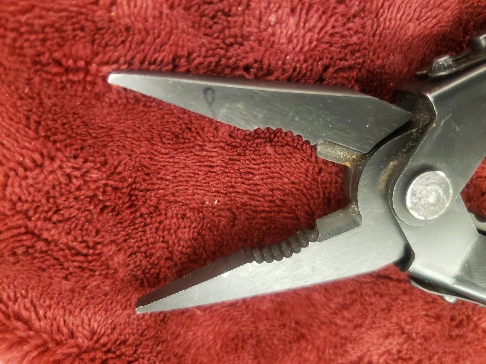 🔪🔪🔪 Gerber Multi Tool Black Needlenose MP600 Drop Point Blade 6ck needle nose