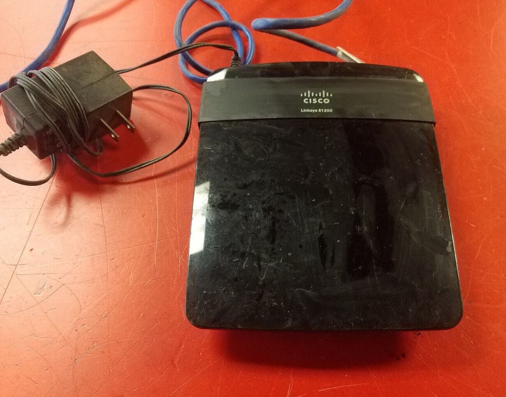 ⭐️⭐️⭐️⭐️⭐️ Used Wireless Router Cisco Linksys E1299