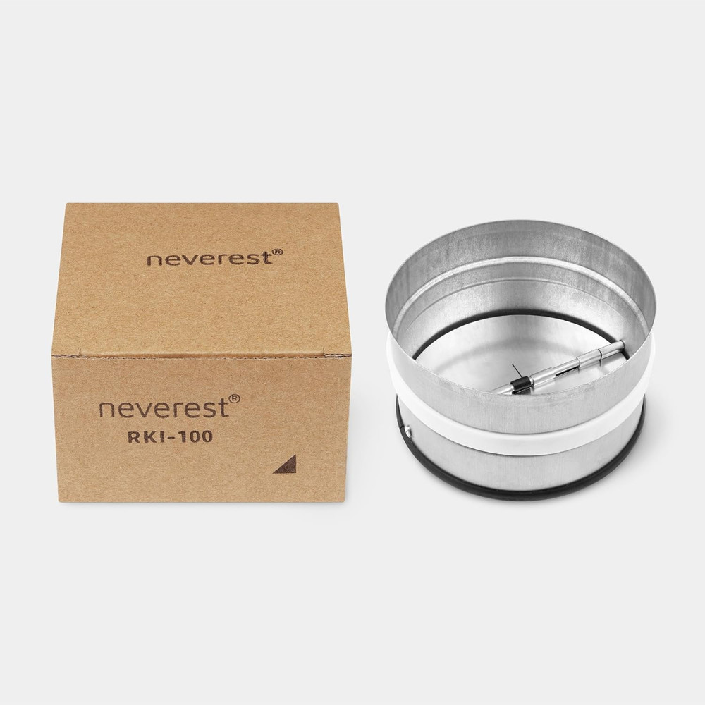Neverest® RKI 4“ - Backdraft Damper Shutter Inline for 4 Inch Dryer Duct for Ret