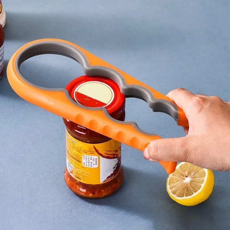 4-in-1 Multifunctional Kitchen Tool, Jar Lid, Can & Bottle Opener Essential