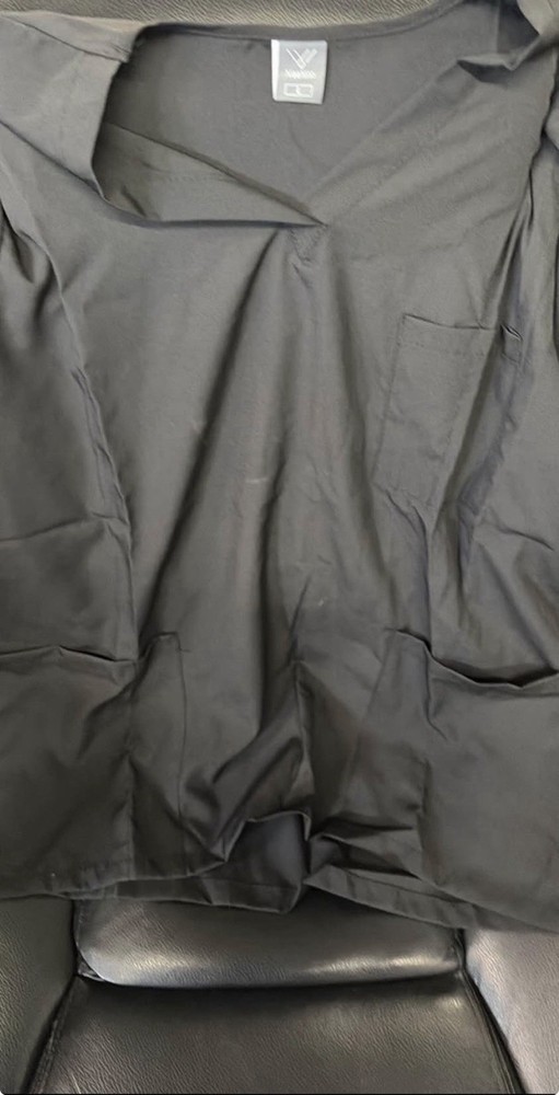 2pc Grey Scrub Set