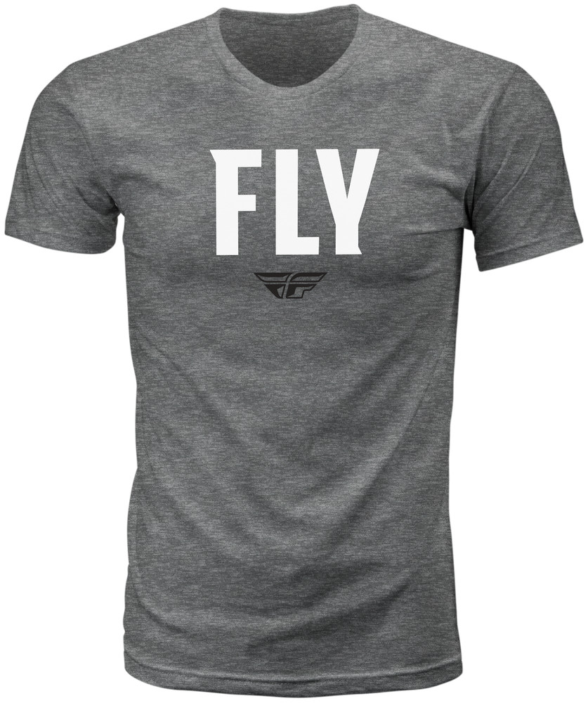 Fly Racing WFH Tee Sm Dark Grey Heather