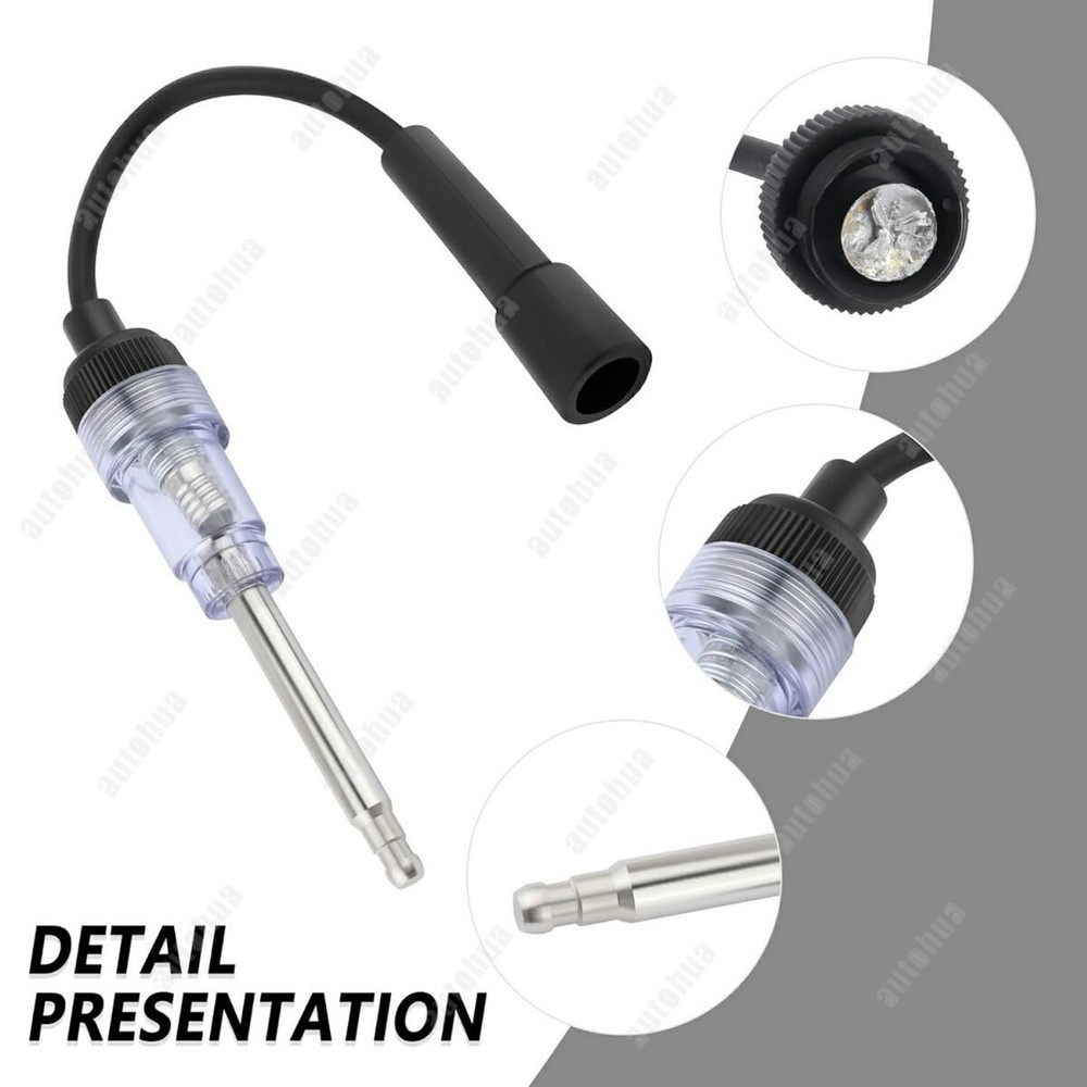 Spark Plug Tester w/ Indicator Lights Universal Ignition Coil Tester Tools 1Pcs