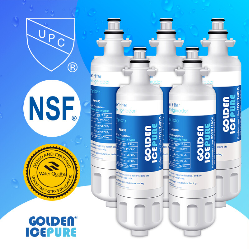 Fit For LG LT700P ADQ36006101 KENMORE 469690 Water Filter 5 Pack