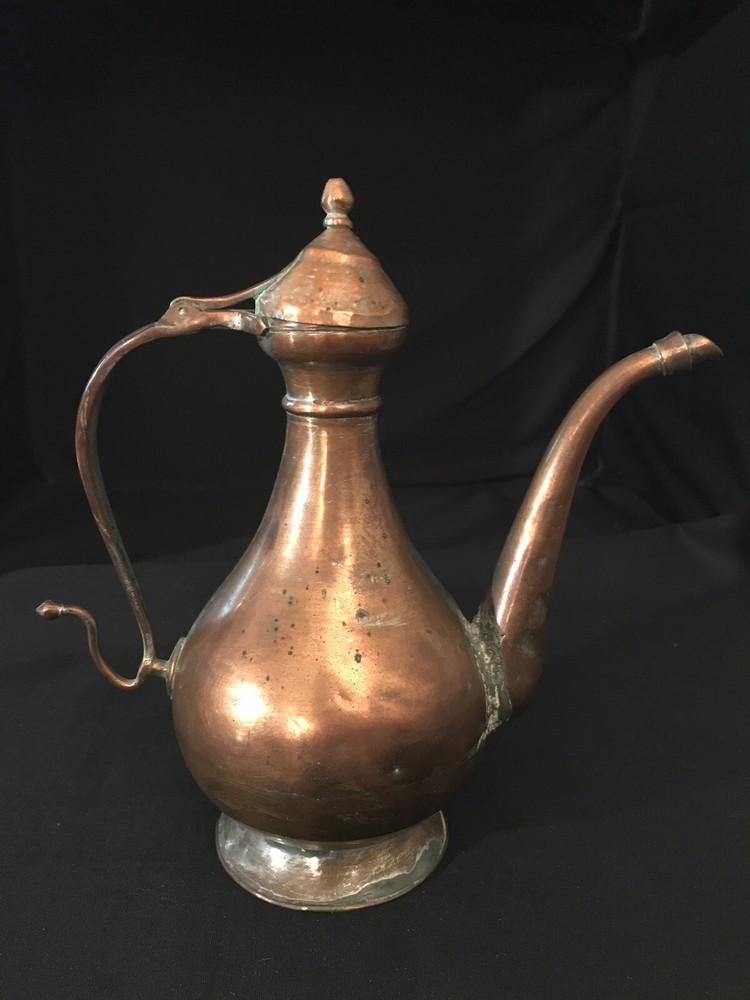 Antique Copper Middle Eastern Ewer/Tea Pot