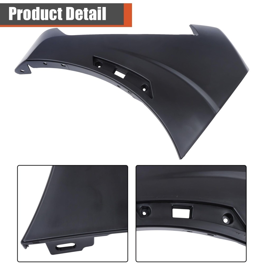 Front Bumper Extension End Left Right with Side Marker for Frontier 2022-2024