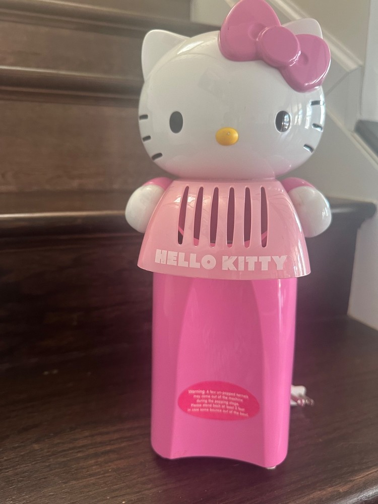 Hello Kitty Pink Electric Hot Air Popcorn Maker Machine