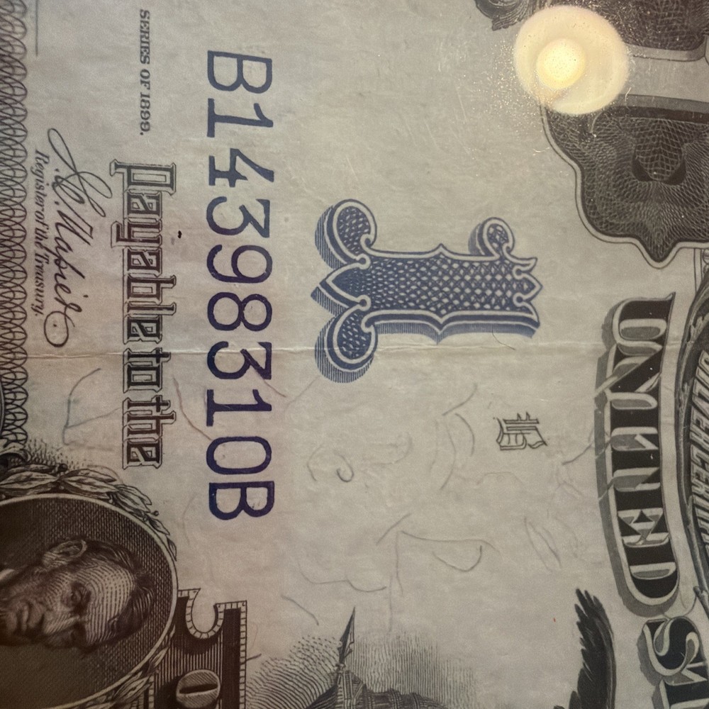 1899 $1 Silver Certificate Black Eagle FR.226