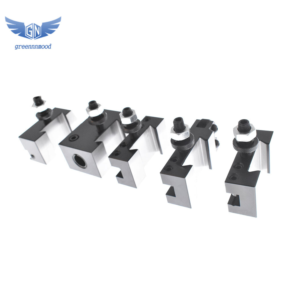 For Swing Dia 12" 6Pack AXA 250-100 Size Piston Type Quick Change Tool Post Set