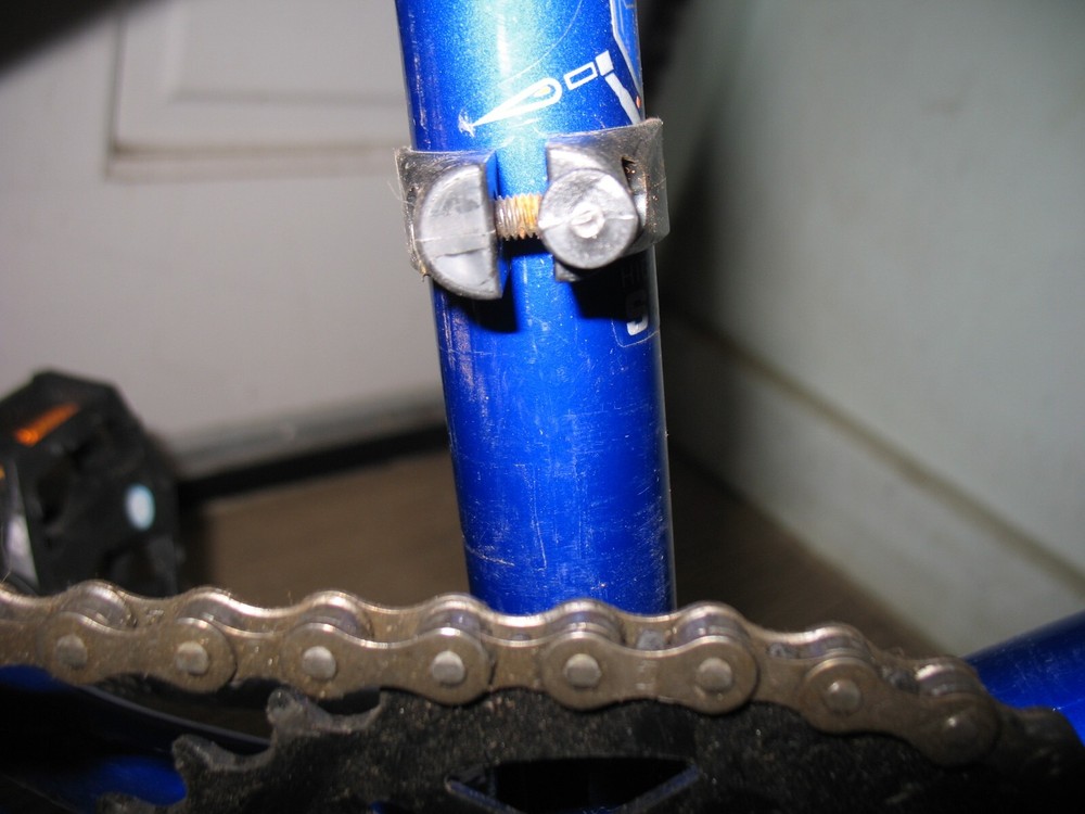 Light Smoked Plastic Bicycle Chain Guard Without Hardware #6