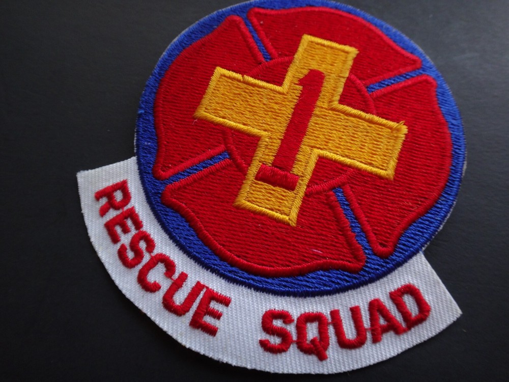 Medical Patch RESCUE SQUAD #1 *Unused*
