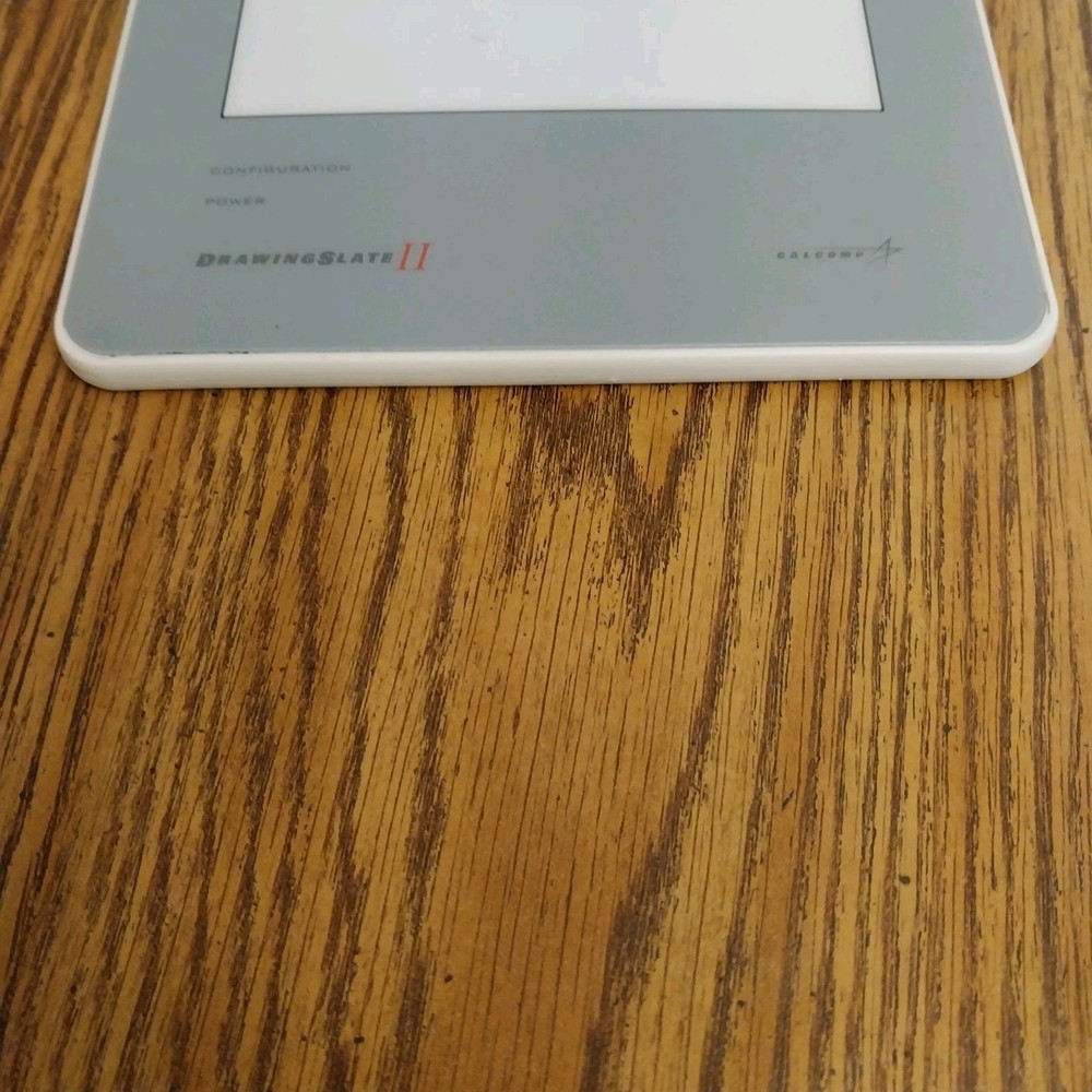 Vintage Calcomp Drawing Slate II 6x9 Graphics Tablet For PC Or MAC- Untested