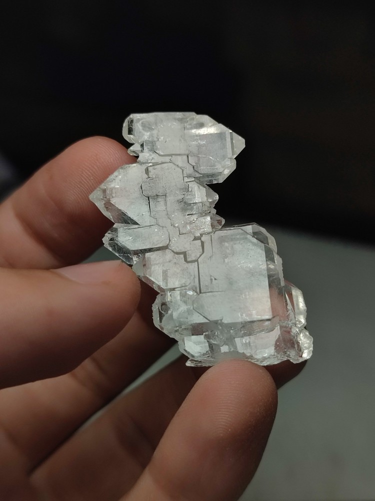 Faden Quartz Crystal With Good Luster & Nice Termination-Pak.