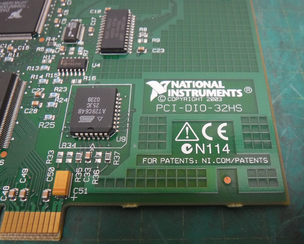National Instruments PCI-DIO-32HS Data Acquisition Card