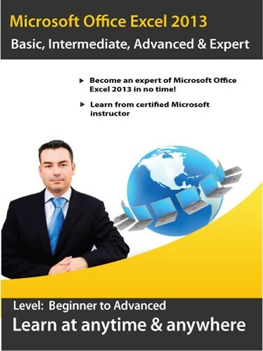 Learn Microsoft Office Access 2013 and Excel 2013 Training Tutorial - 2 DVD