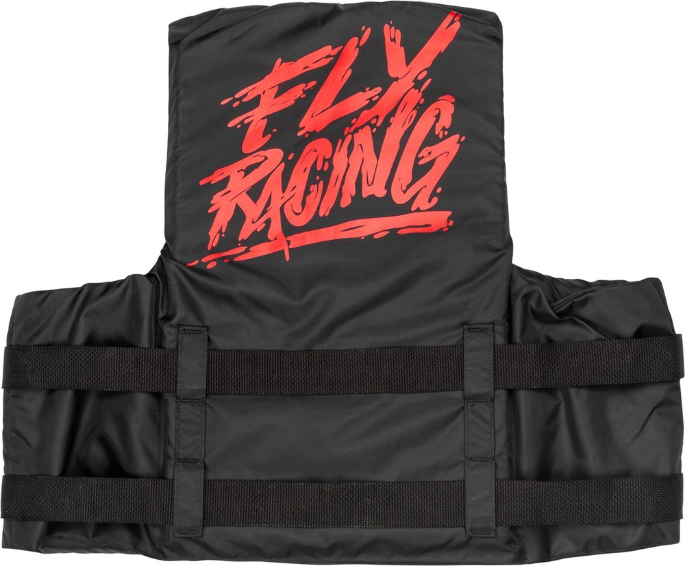 Nylon Flotation Vest Black/Red Sm/Md