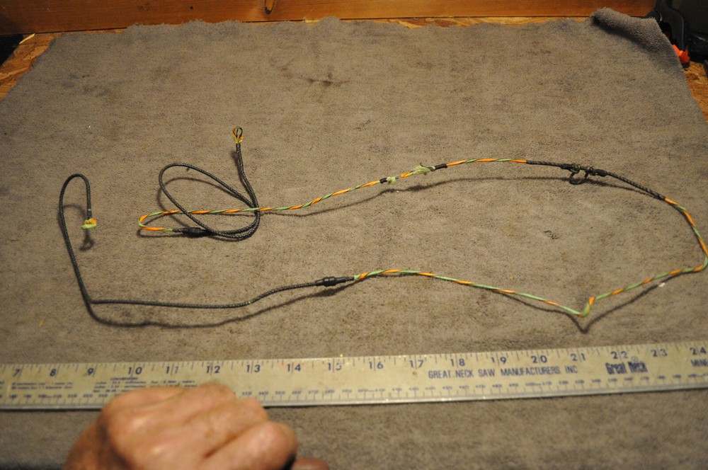 Bowtech Constitution Compound long Bow String , not useable as is, for parts