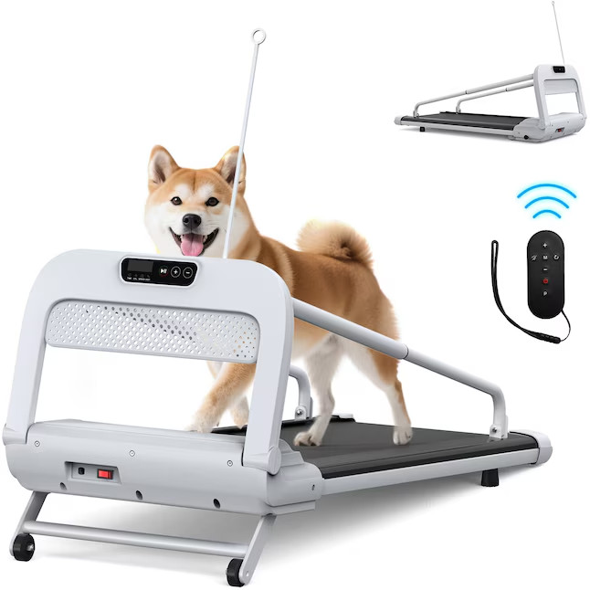 Misopily Pet Treadmill 2.5HP Foldable Dog Running Machine Adjustable Speed