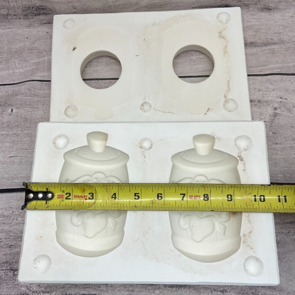 FASHen Ceramic Slip Casting Mold Coffee + Tea Plaques #27