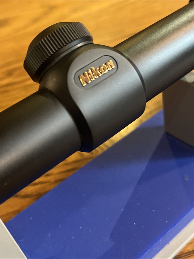 NIKON 3-9X40 MATTE BLACK RIFLE SCOPE LONG RANGE BDC RETICLE NICE