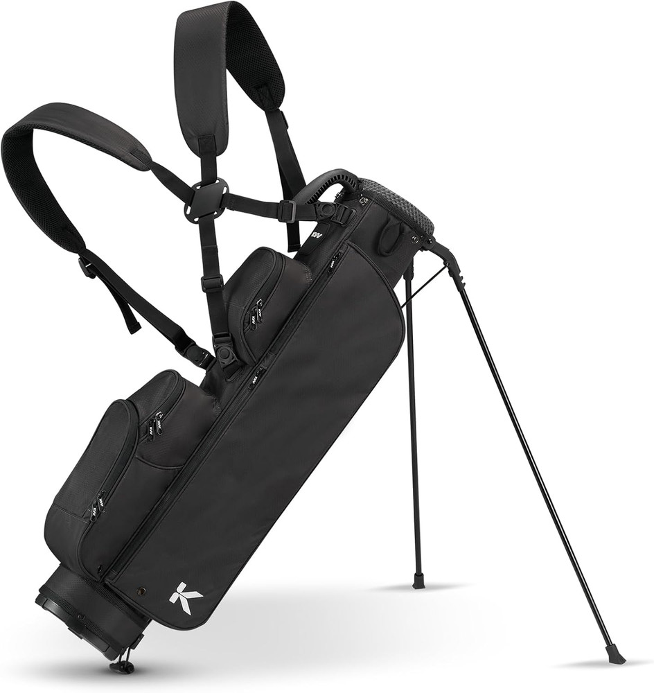 Lightweight Golf Stand Bag with Adjustable Straps & Ample Storage Space