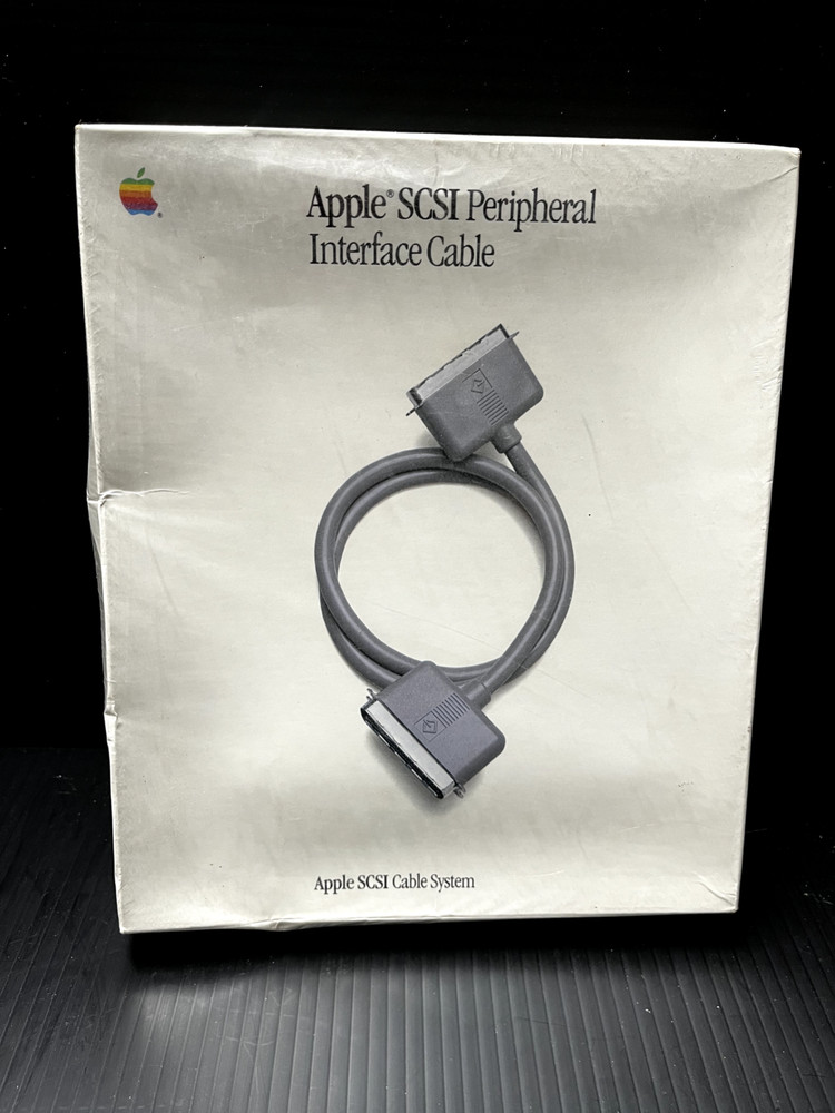NEW Apple computer SCSI Peripheral Interface Cable M0207 Boxed *Sealed* OEM