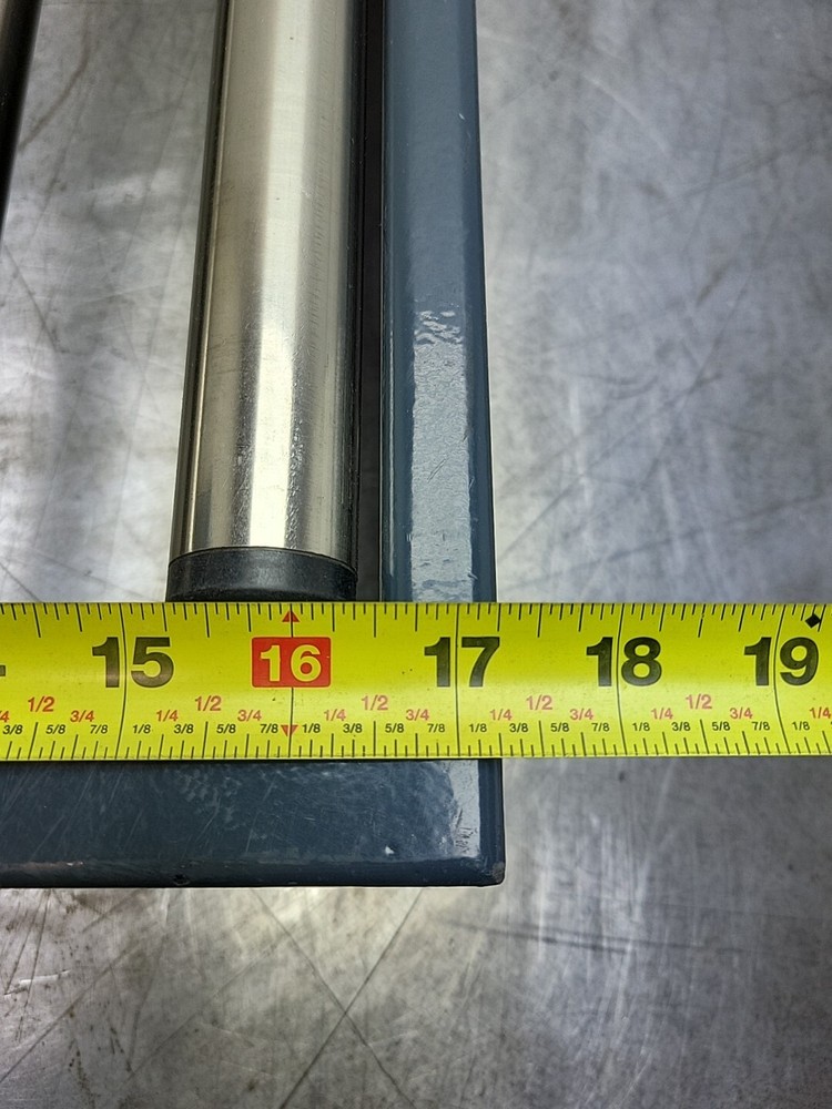 Advantage Machinery Infeed Or Exit Roller Extension Table 30" W x 17-1/4 L