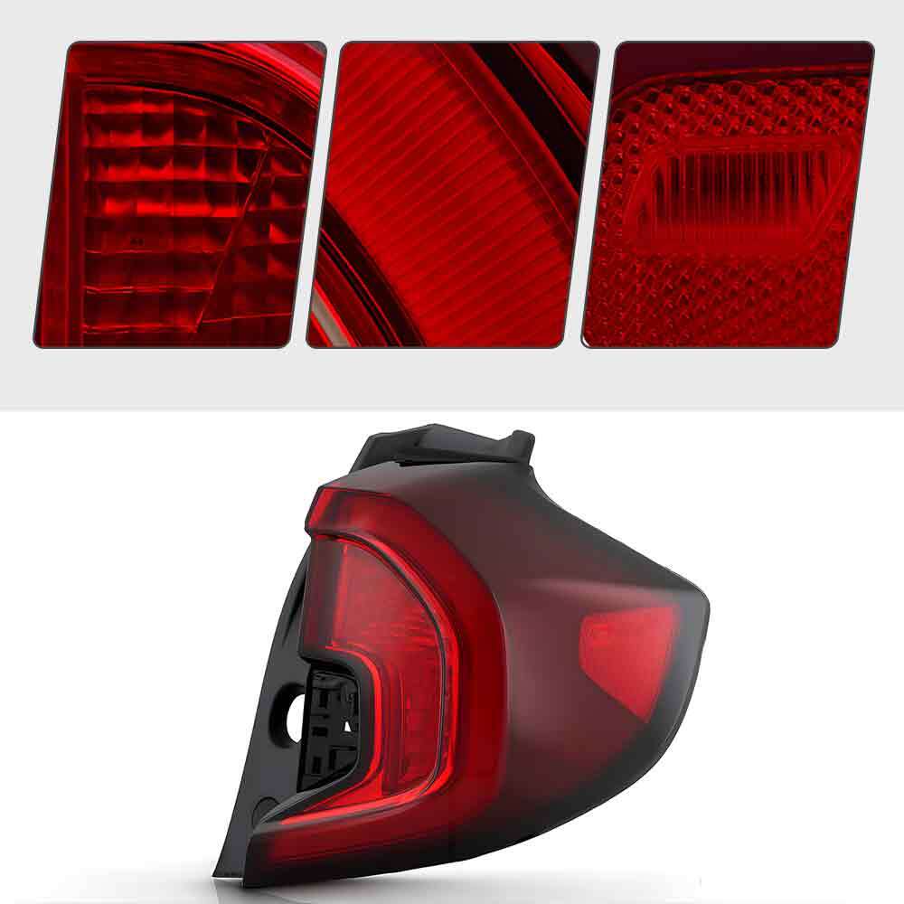 For 2022-2024 GMC Terrain SLE/SLT w/ Black Trim Outer Tail Light Passenger Side
