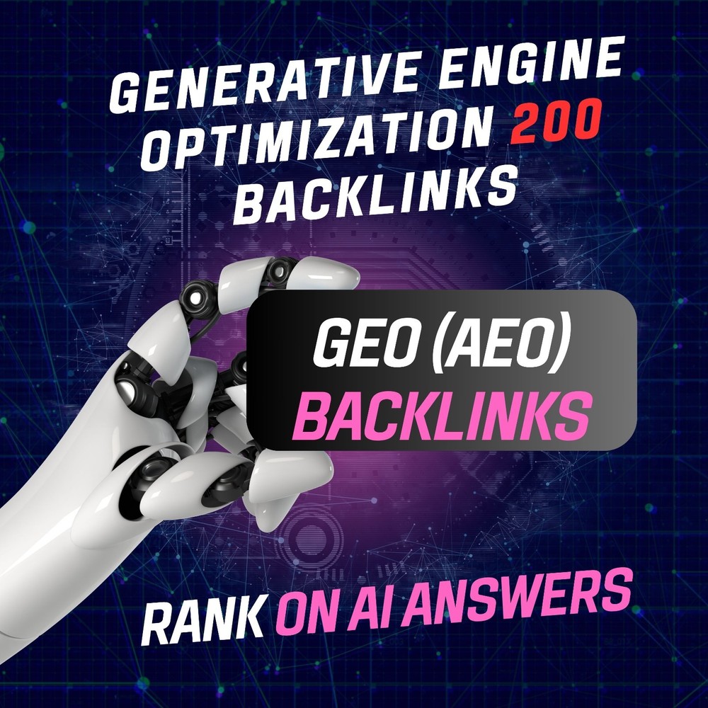 200 AI-Focused Backlinks for Generative Engine Optimization (GEO/AEO)