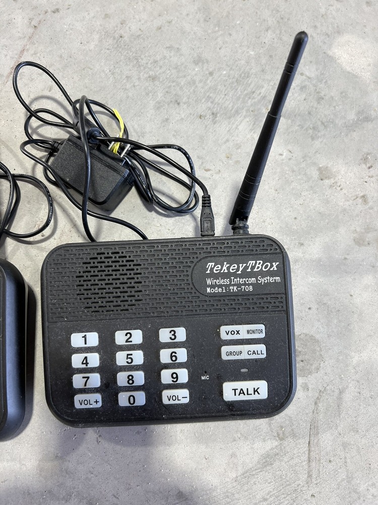 Tekey TBox Wireless Intercom System Model#TK-708