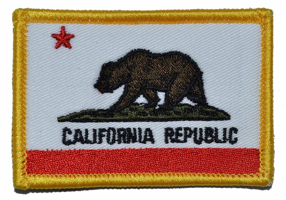 California Republic State Flag - 2x3 Patch