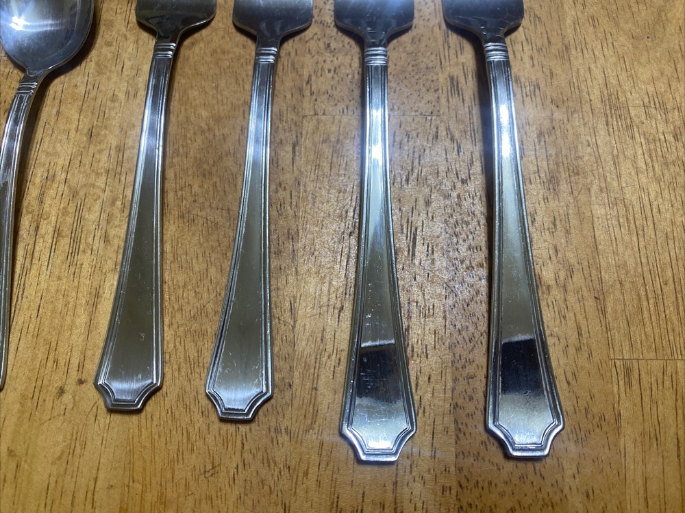 7 Pieces Pfalzgraff 18/10 Stainless Steel Flatware Unknown Pattern